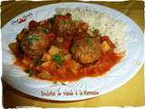 Boulettes de viande à la marocaine