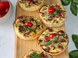 Bread quiche courgettes et pancetta