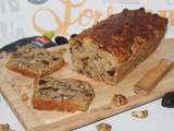 Cake noix et pruneaux aux flocons d'avoine