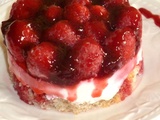 Cheese cake aux framboises ( ou autres fruits rouges)