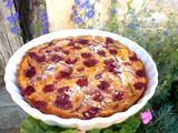 Clafoutis façon pêche Melba