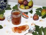 Confiture de figues à la vanille