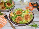 Croquettes de quinoa carottes au chèvre frais