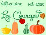 Défi d'octobre....Cuisinons les courges