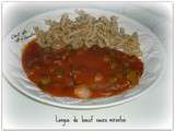 Langue de boeuf sauce mironton