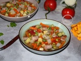 Minestrone de mon potager