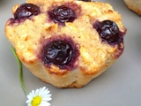 Muffins pommes cerises