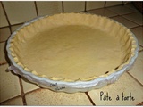 Pâte à tarte