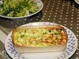 Petit flan de courgette au camembert