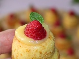 Petits moelleux au lemon curd