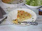 Quiche sans pâte terre et mer