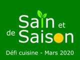 Résultats du défi de mars*Sain et de saison