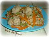 Wok de porc