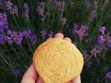 Biscuits au citron et à la lavande