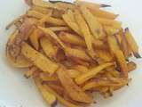 Frites au four de courge butternut