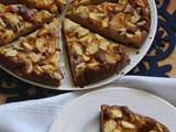 Gâteau aux pommes et amandes allégé en sucre