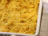 Gratin de pommes de terre et courge butternut