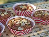 Muffins aux flocons d'avoine et fruits rouges