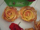 Roses de pomme Juliet en feuille de brick