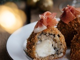 Arancini à la truffe et mozzarella