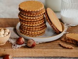 Biscuits choco au chocolat et noisettes