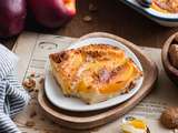 Clafoutis aux nectarines et amaretti