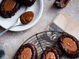 Croustillants au riz soufflé, chocolat et praliné