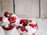 Eton mess aux framboises