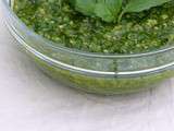 Pesto alla genovese { au basilic}