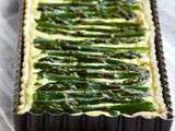 Tarte asperges et ricotta