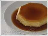 Flan aux amandes & fève tonka