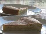 Gateau aux blancs d'oeufs parfumé à l'orange