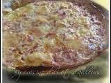 Quiche aux lardons & bacon - recette express