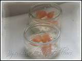 Verrine de surimi et pamplemousse