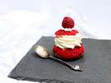 Choux framboise { Chantilly Mascarpone }