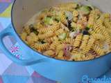 One Pot Pasta au bacon et aux courgettes de Carlita