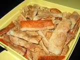 Chips de surimi