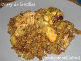 Curry de lentilles