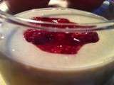 Verrine mascarpone bananes et framboises