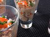 Verrine thon Surimi