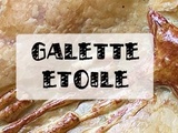 Galette étoile pour faire ses vœux de 2023