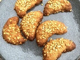 Croissants Sablés aux Amandes façon Cornes de Gazelle (Ig bas)