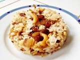 Riz oriental aux fruits secs