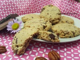 Cookies au chocolat au lait et noix de pécan