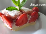 Fraisier express aux biscuits roses – clarisse en cuisine