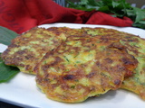 Galettes de courgettes aux deux fromages – clarisse en cuisine