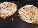 Galettes express goût tarte flambée