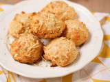 Bouchées polenta fromage (cheese biscuits)