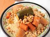 Couscous végétarien et confit d’oignons aux épices