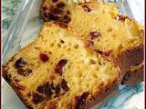 Cake pommes raisins cranberries aux petits suisses (sans beurre)